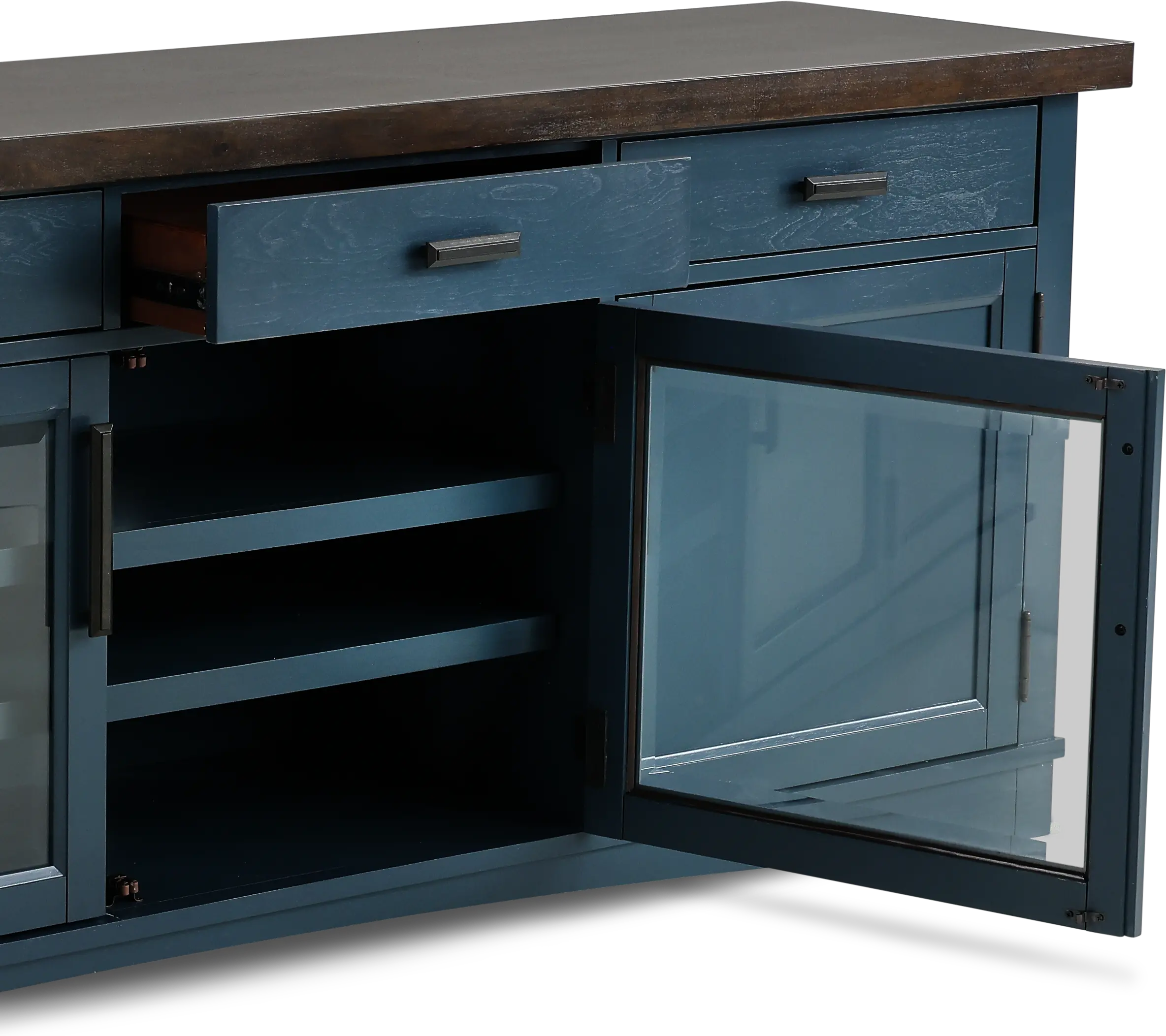 Amy Denim Blue 92 TV Stand-6