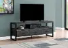 Industrial Black 3 Drawer TV Stand