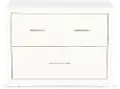 Catrina White 2 Drawer Lateral File Cabinet