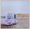 DF1063/PINKCAMPER Pink Camper Canvas Wall Art