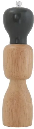 DF1060/PEPPERMILL 8 Charcoal and Wood Pepper Mill