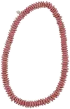 9 Inch Pink Ashanti Bead Strand