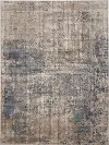 QUA02/8X10/QUARRY Quarry 8 x 10 Blue and Beige Area Rug