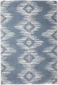 Granada 5 x 8 Ombre Blue and Beige Area Rug