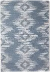 Granada 8 x 10 Ombre Blue and Beige Area Rug