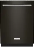 KDTM604KBS KitchenAid Top Control Dishwasher - Black Stainless Steel