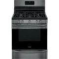 GCRG3060AD Frigidaire 5 cu ft Gas Range - Black Stainless Steel