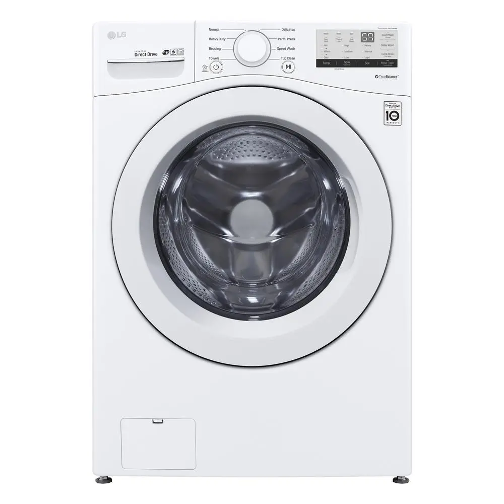 WM3400CW LG Ultra Large Front Load Washer - 4.5 cu. ft. White-1