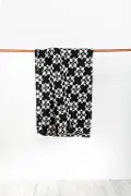 Black and White XL Muslin Quilt Blanket - Avalon