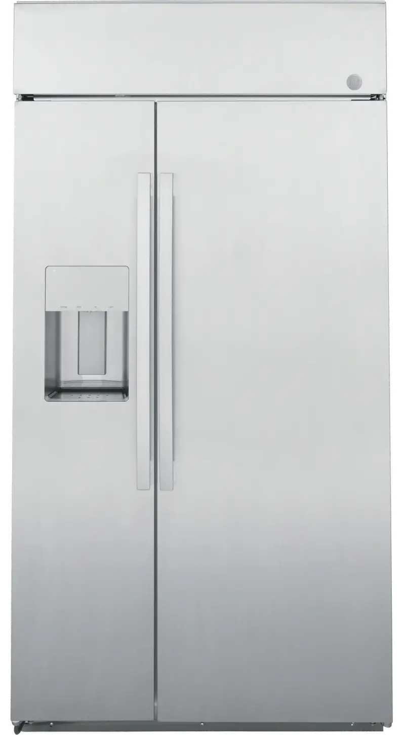 GE Profile 24.3 cu ft Built In Side by Side Smart Refrigerator - 42