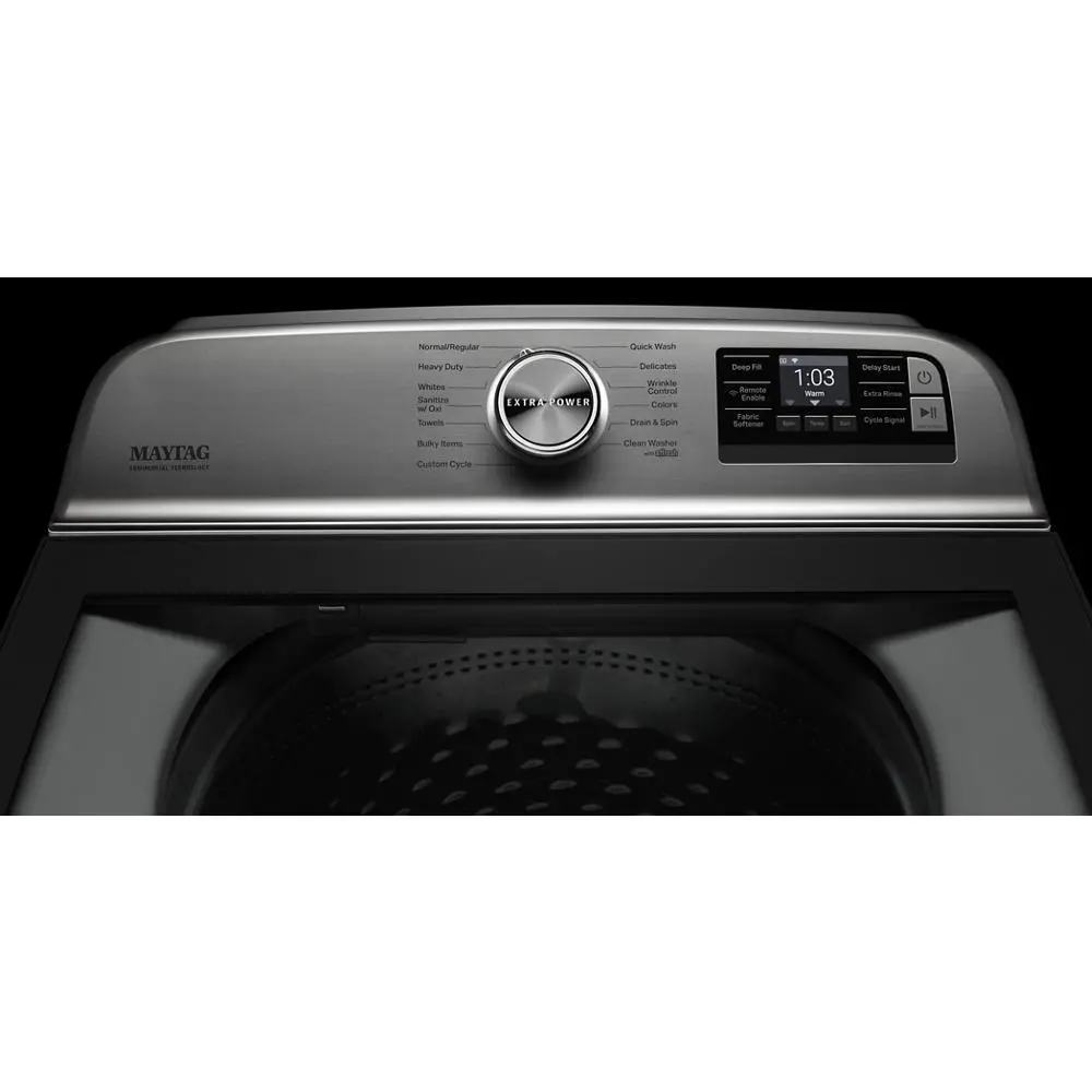 MVW7232HW Maytag Smart Top Load Washer with Extra Power Button - 5.3 Cu. Ft. White-2