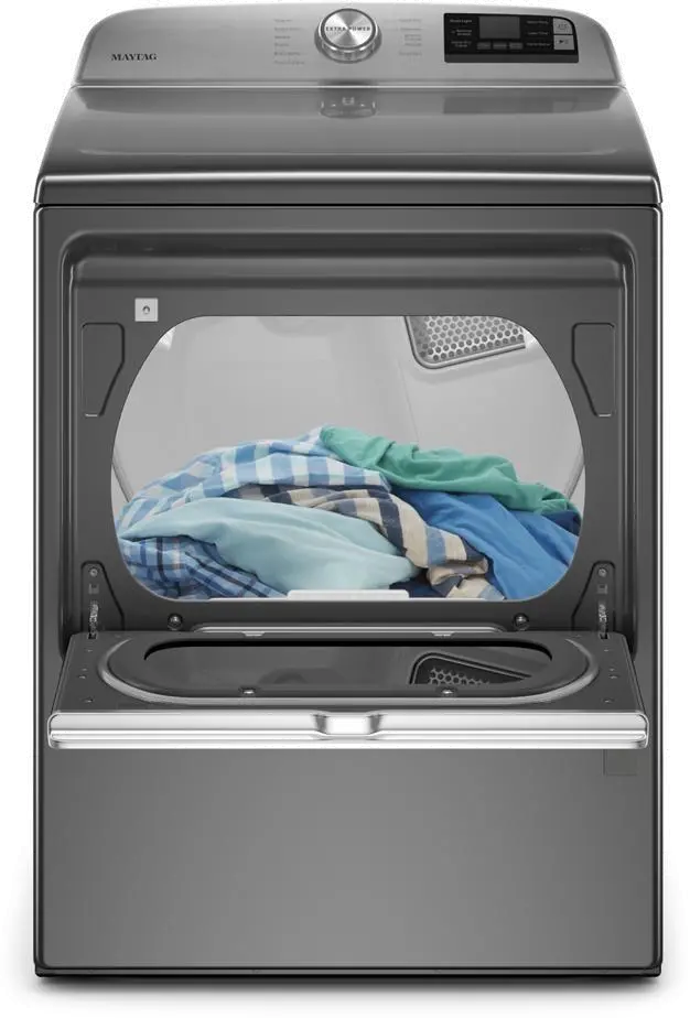 MGD6230HC Maytag Gas Dryer with Extra Power - 7.4 Cu. Ft. Metallic Slate-3