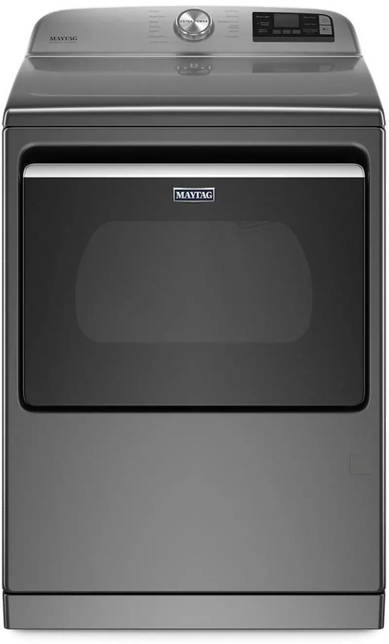 Maytag Smart Capable Gas Dryer with Extra Power Button - 7.4 Cu. Ft.