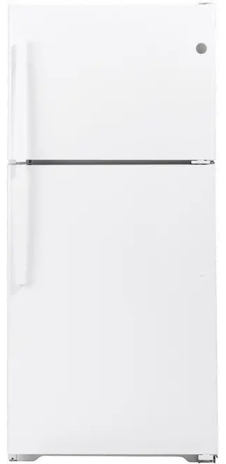 GTS22KGNRWW GE 21.9 cu ft Top Freezer Refrigerator - 33 W White-3