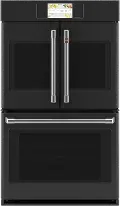 CTD90FP3ND1 Cafe Professional 10 cu ft Double Wall Oven - Black 30 Inch