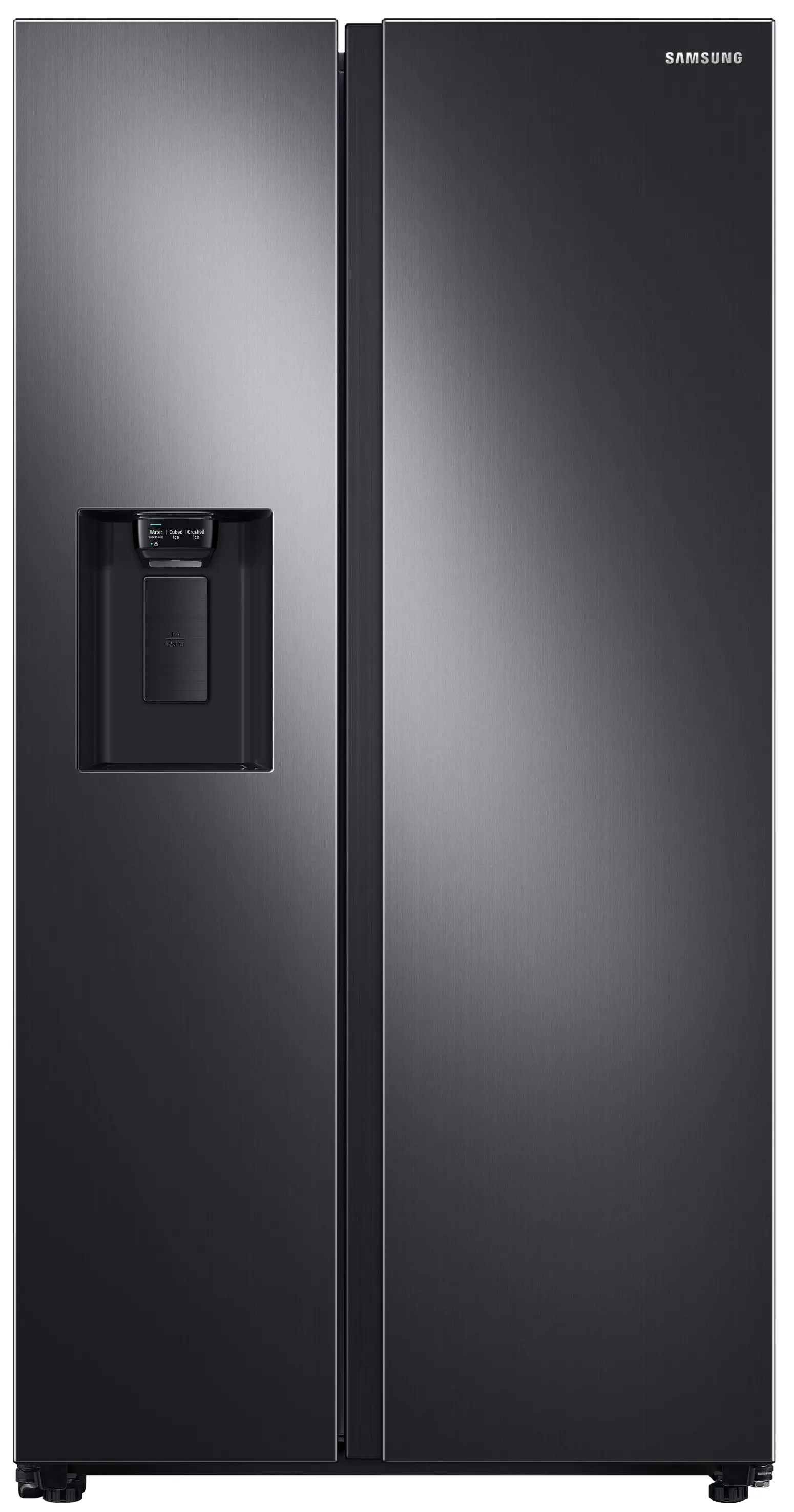 RS27T5200SG Samsung 27.4 cu ft Side by Side Refrigerator - Black Stainless Steel-1