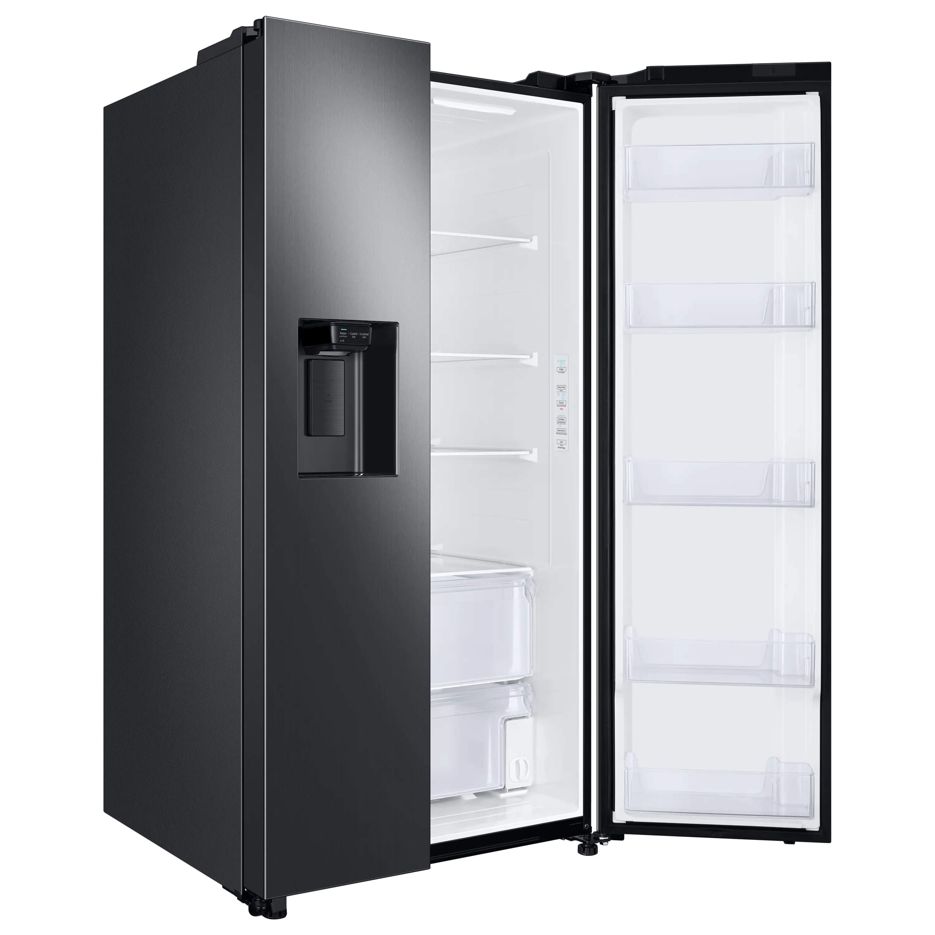 RS27T5200SG Samsung 27.4 cu ft Side by Side Refrigerator - Black Stainless Steel-10