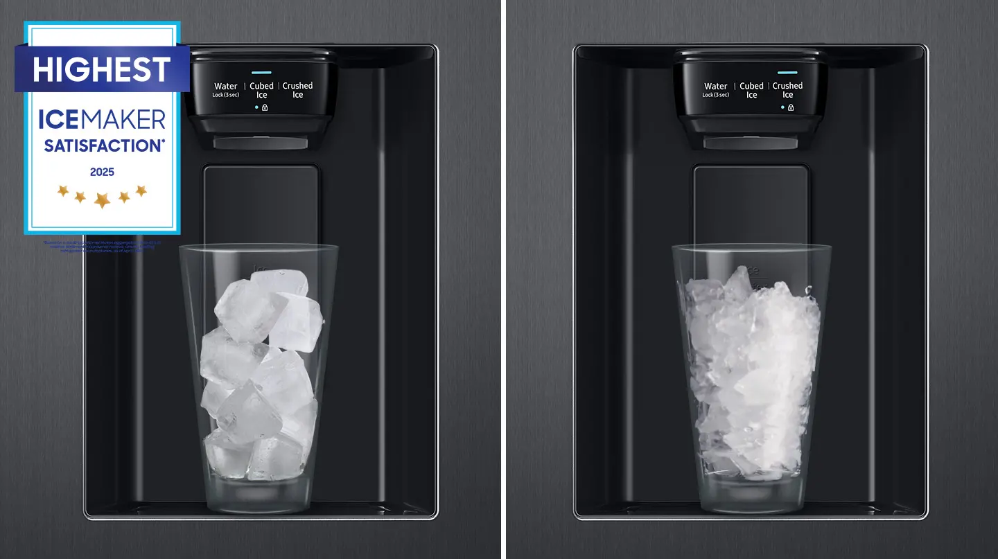 RS27T5200SG Samsung 27.4 cu ft Side by Side Refrigerator - Black Stainless Steel-4