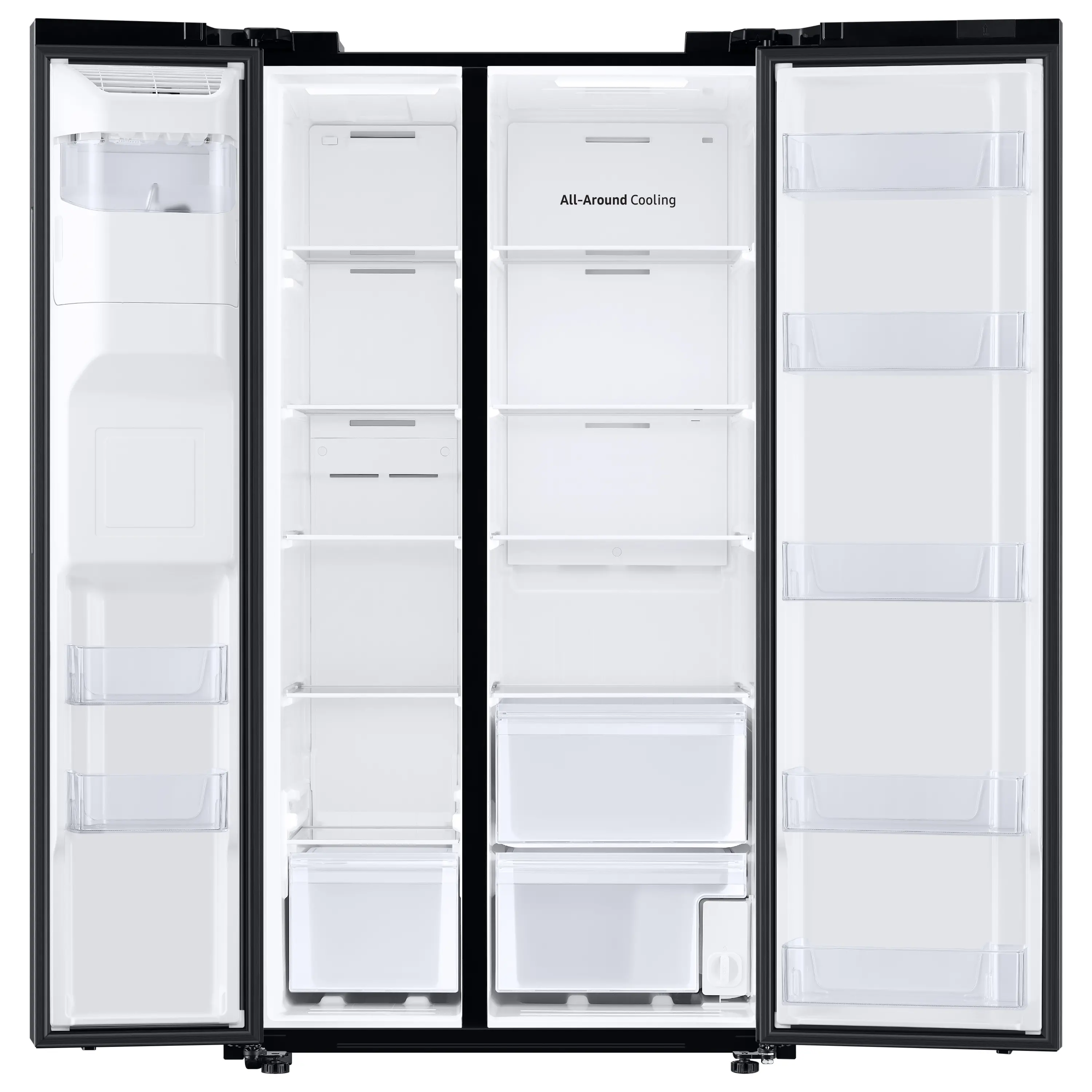 RS27T5200SG Samsung 27.4 cu ft Side by Side Refrigerator - Black Stainless Steel-6
