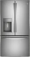 GFE28GYNFS GE 27.8 cu ft French Door Refrigerator - Stainless Steel