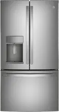 PYE22KYNFS GE Profile 22 cu ft French Door Refrigerator - Counter Depth Stainless Steel