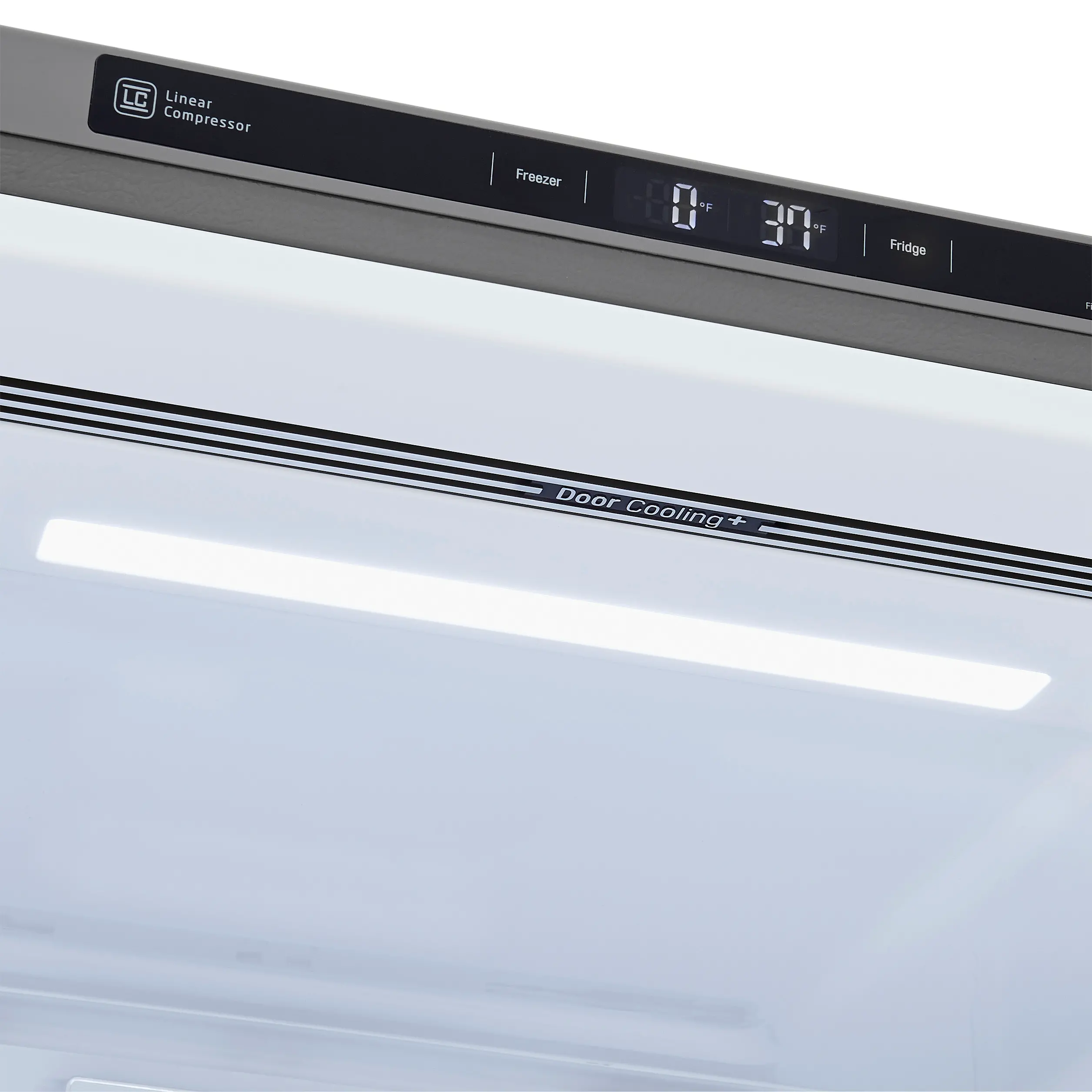 LRDCS2603S LG 25.5 Cu Ft Bottom Freezer Refrigerator – Fingerprint Resistant Stainless Steel-7