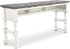 Stone White Console Table