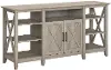 KWV160WG-03 Key West Washed Gray 60  TV Stand