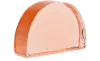 DF2476/BLUSHBKND Blush Pink Glass Bookend