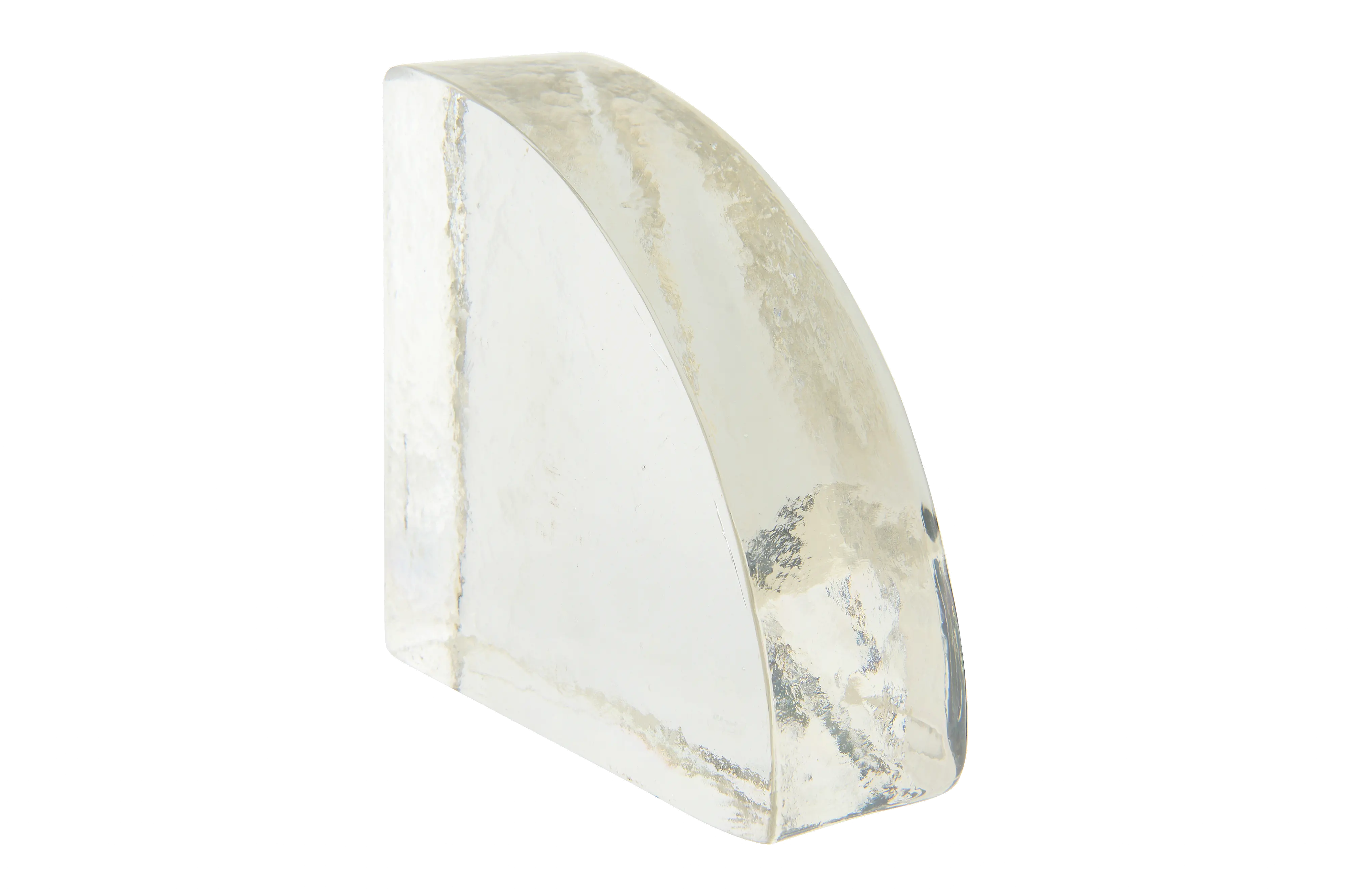 DF2478/GLSBKND Clear Glass Bookend-1