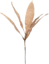 DF2607/BLUSHLEAF Blush Colored Faux Reed Leaf Stem for Arrangement