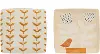 DF2722A-A/2-IND Assorted Square Floral Hand Painted Stoneware Plate