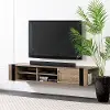 12288 Weathered Oak Wall Console - South Shore