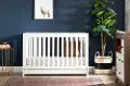 12309 Yodi Modern White Crib with Drawer and Toddler Rail - South Shore