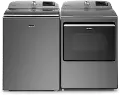 .MAT-6230-SLT-ELE-PR Maytag Top Load Washer and Dryer - Metallic Slate Electric
