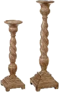 14 Inch Natural Stone Powder Candle Holder