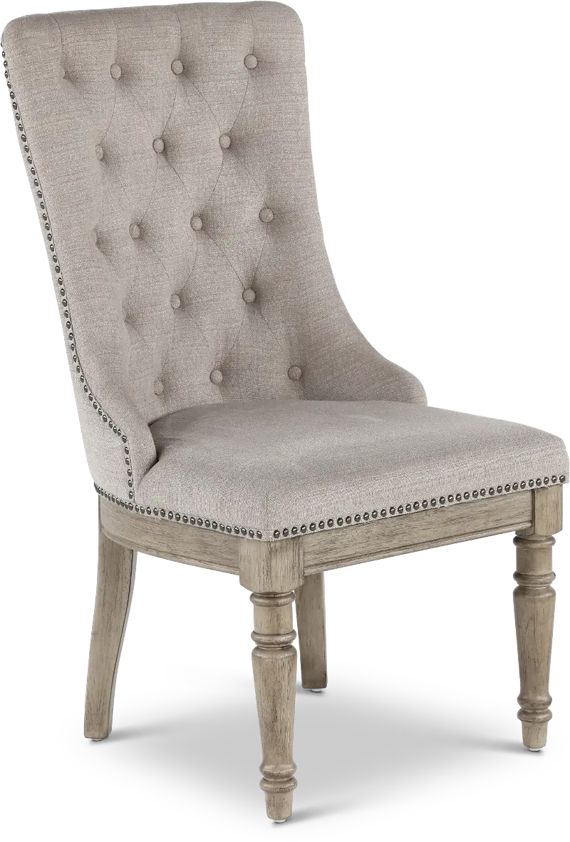 Madison Ridge Gray Upholstered Dining Chair