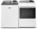 .MAT-6230-W/W-GAS-PR Maytag Top Load Washer and Dryer Set - Gas White