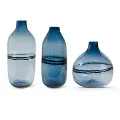 14 Inch Persian Blue Glass Vase