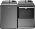 .MAT-7232-SLT-ELE-PR Maytag Electric Laundry Pair with Top Load Washer - Slate
