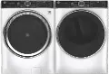 .GEC-850-W/W-ELE--PR GE White Front Load Washer and Dryer Set - Electric