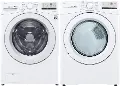 .LG-3400-W/W-GAS--PR LG White Gas Dryer Pair - 3400 Series