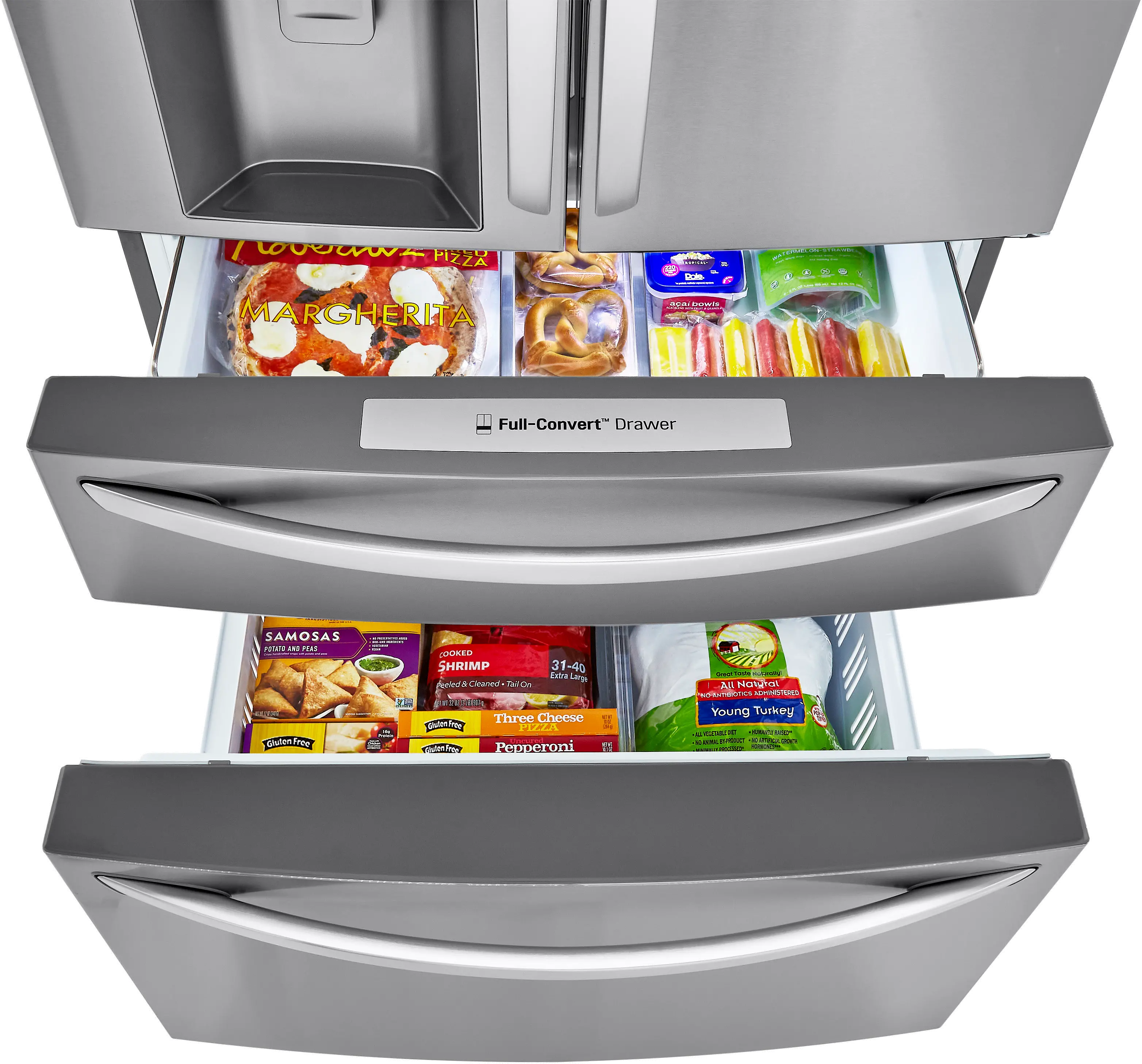 LRMDS3006S LG 29.5 cu ft French Door in Door Refrigerator - Stainless Steel-8