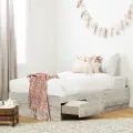 12715 Navali Seaside Pine Twin Storage Platform Bed - South Shore