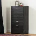 12951 Contemporary Gray Oak Lingerie Chest - South Shore