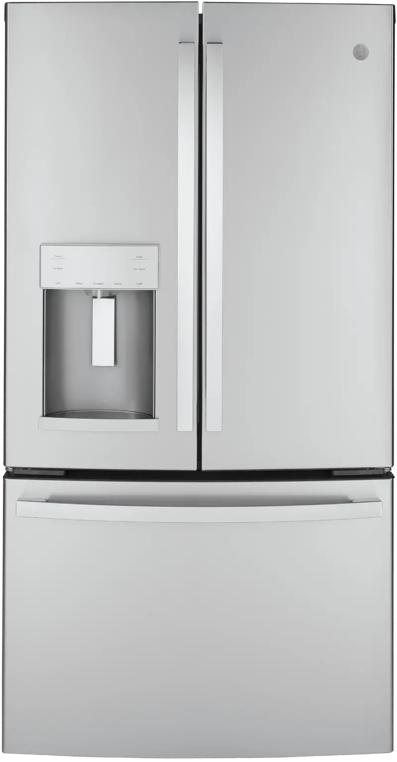 GE 22.08 cu ft French Door Refrigerator - Counter Depth Stainless Steel