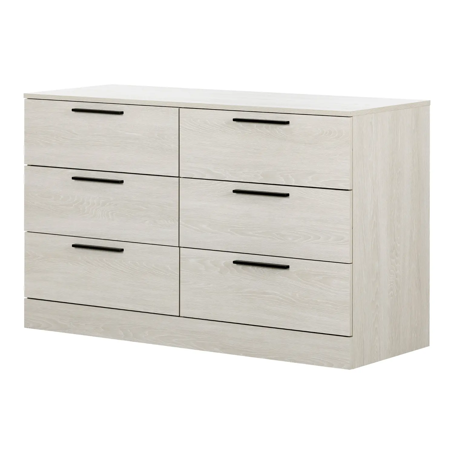 12987 Winter Oak White Oak 6-Drawer Dresser - South Shore-1
