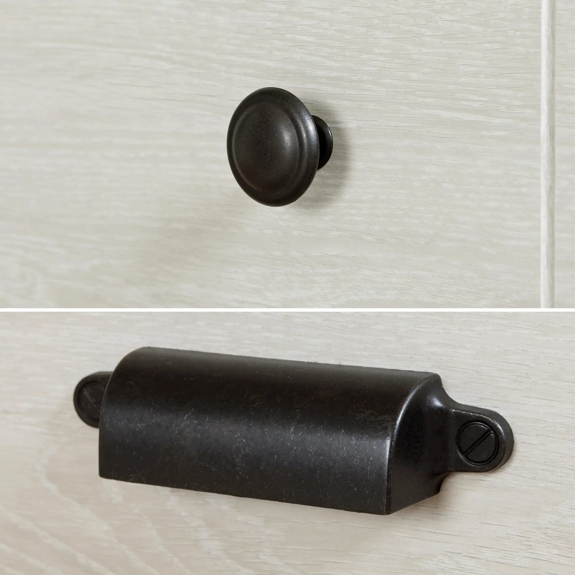 12756 Lilak Winter Oak White Door Chest with Drawers - South Shore-6