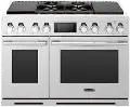 SKSDR480SIS Signature Kitchen Suites Pro Dual Fuel Range - Stainless Steel 48 Inch