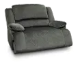 Clonmel Gray Wide Seat Recliner
